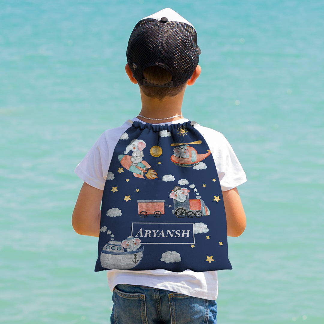 Captain Ellie Drawstring Bag (kids)