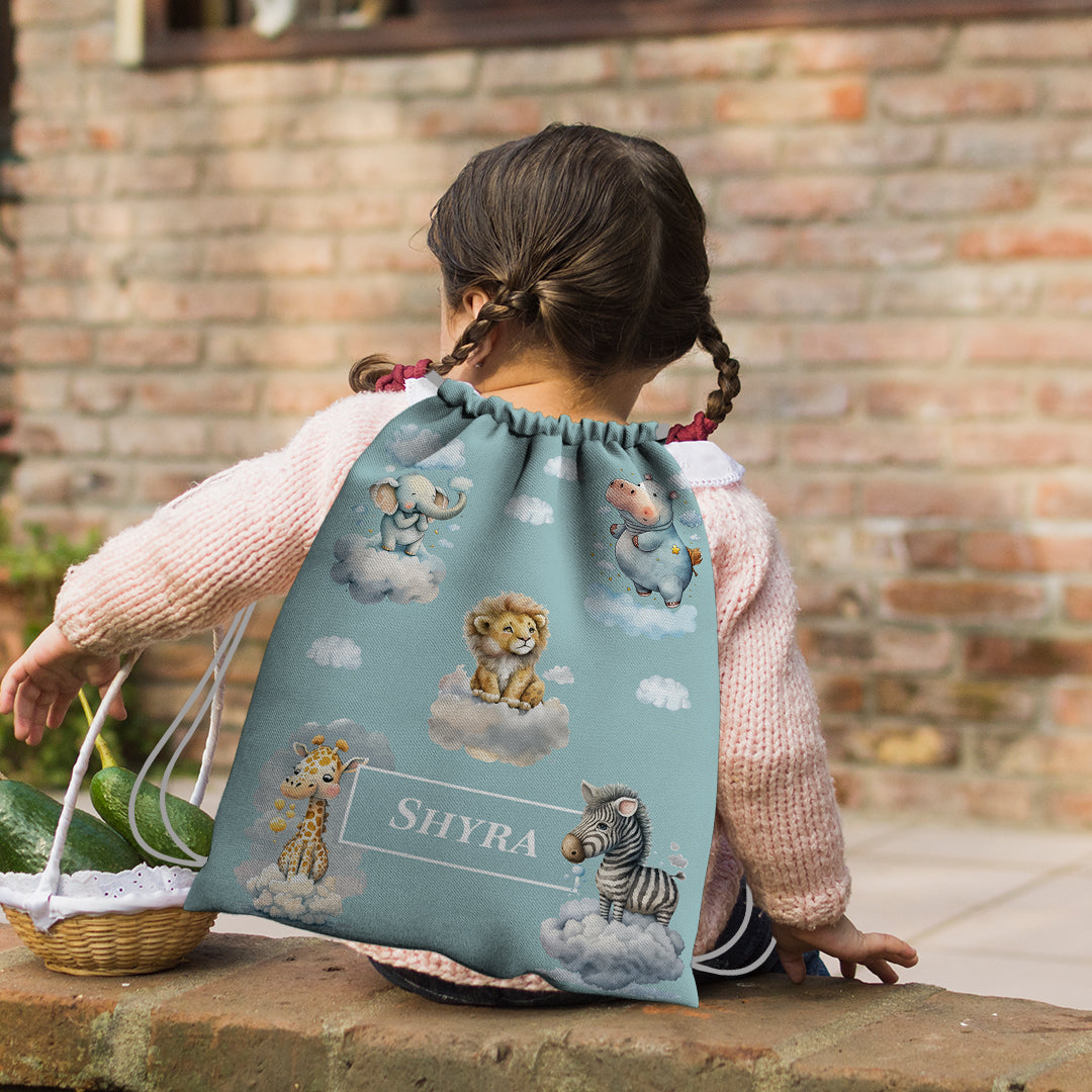 Lofty Animals Drawstring Bag (kids)