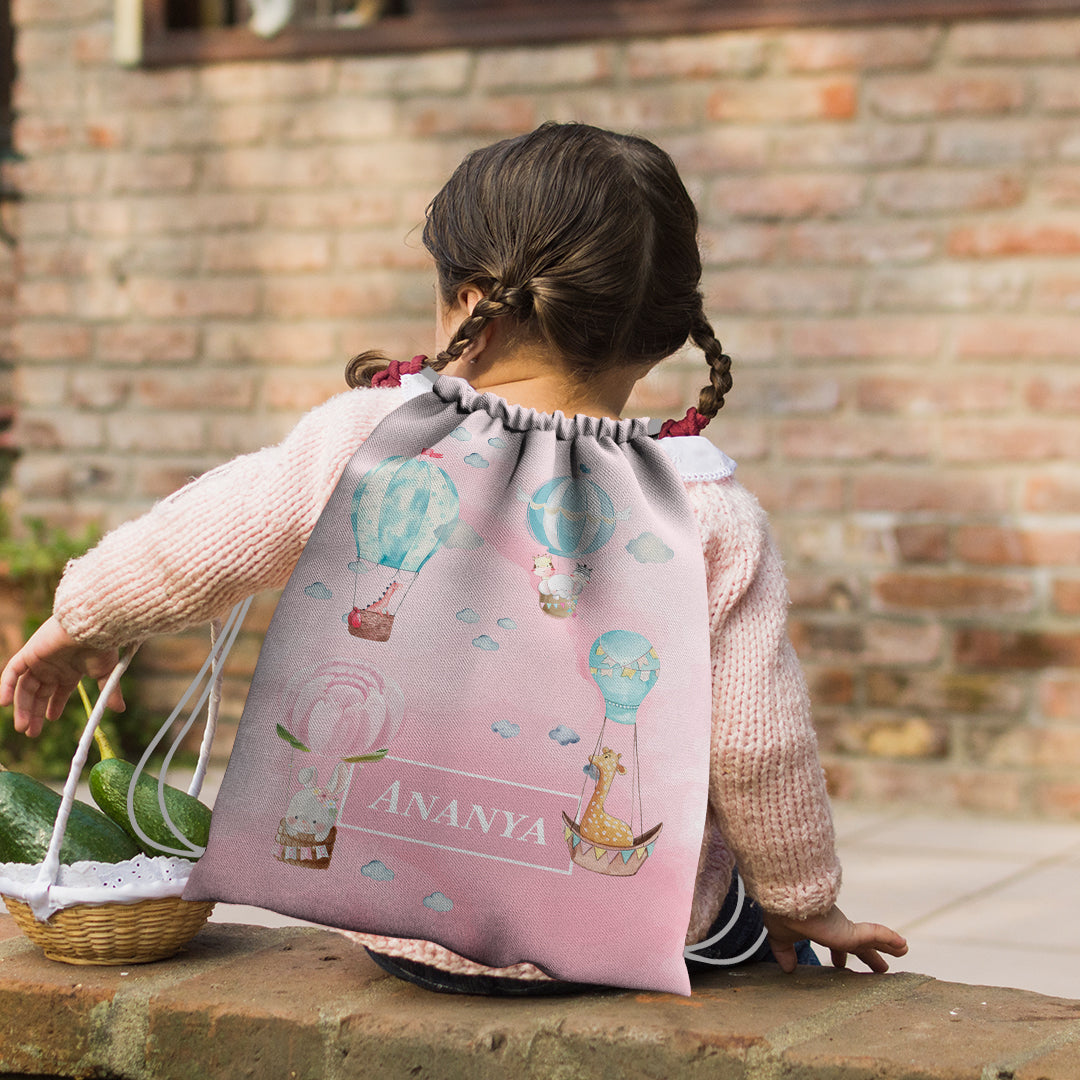 Happy Ballooners Drawstring Bag (kids)