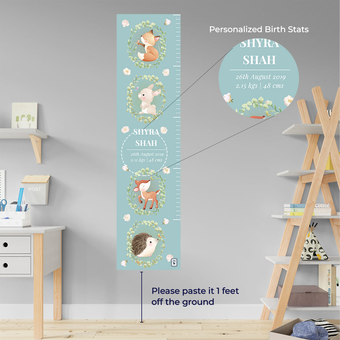 Woodland Wonders Height Chart (kids)