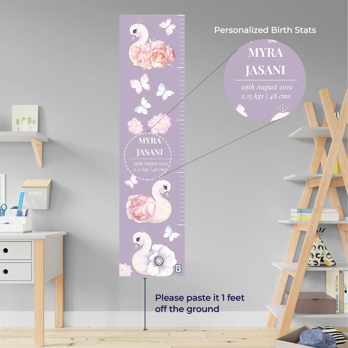 Swan Lake Garden Height Chart (kids)