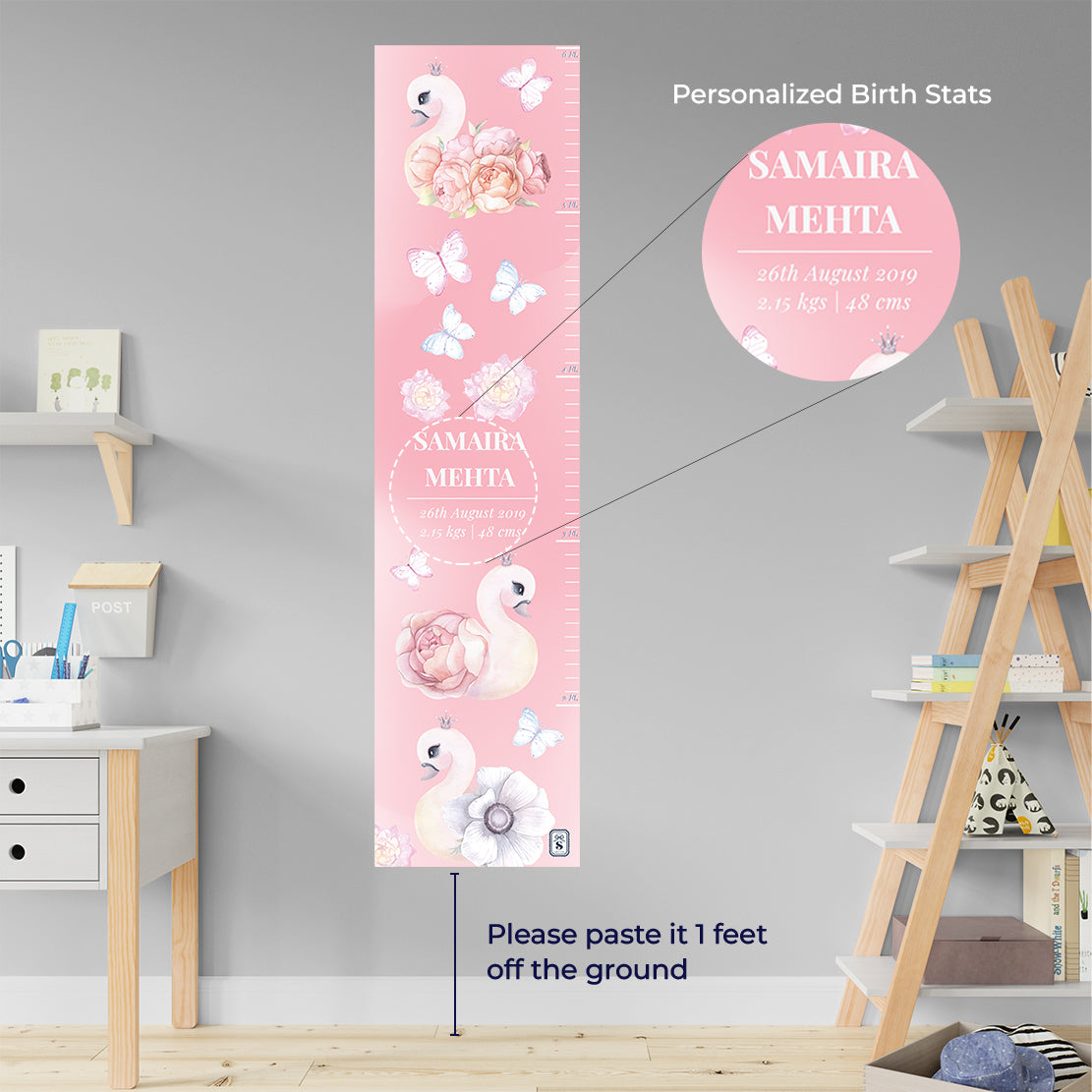 Swan Lake Garden Height Chart (kids)