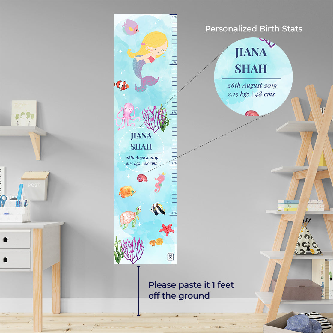 Personalised Height Chart (kids)