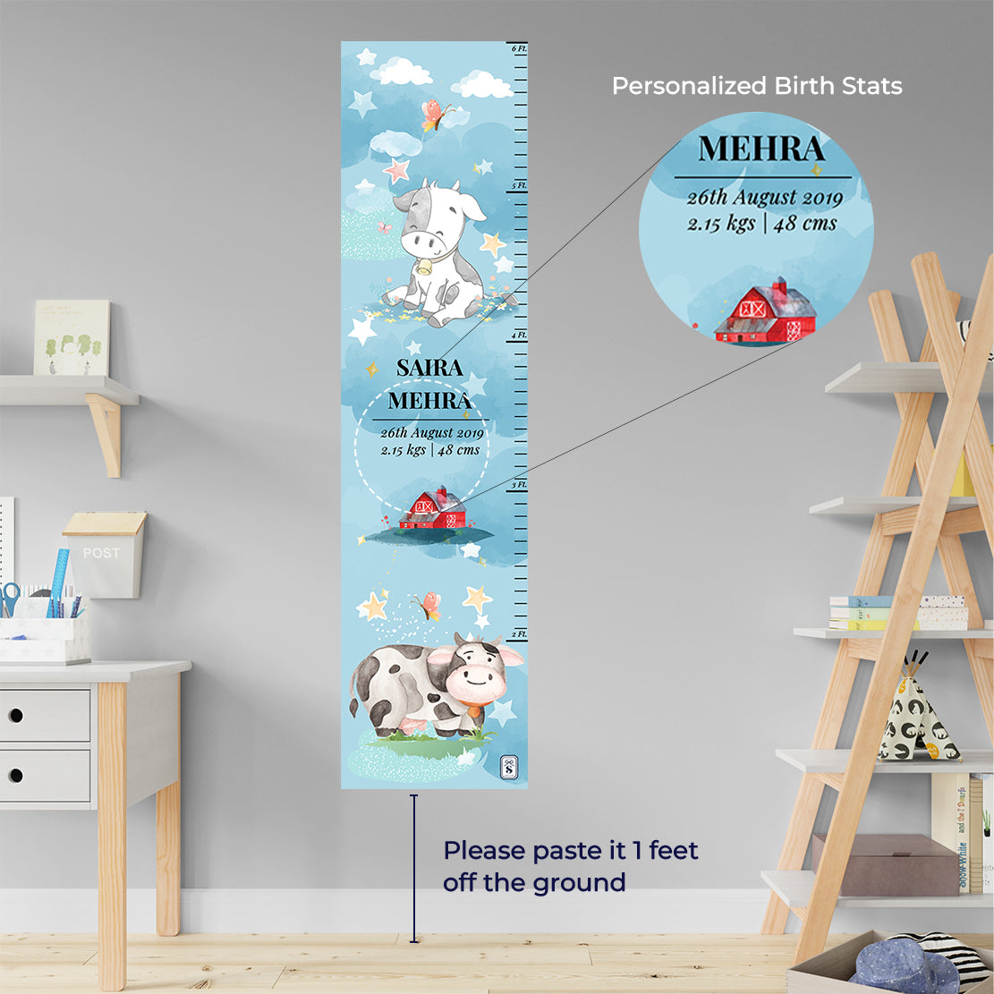 Lil Forest Friends Height Chart (kids)