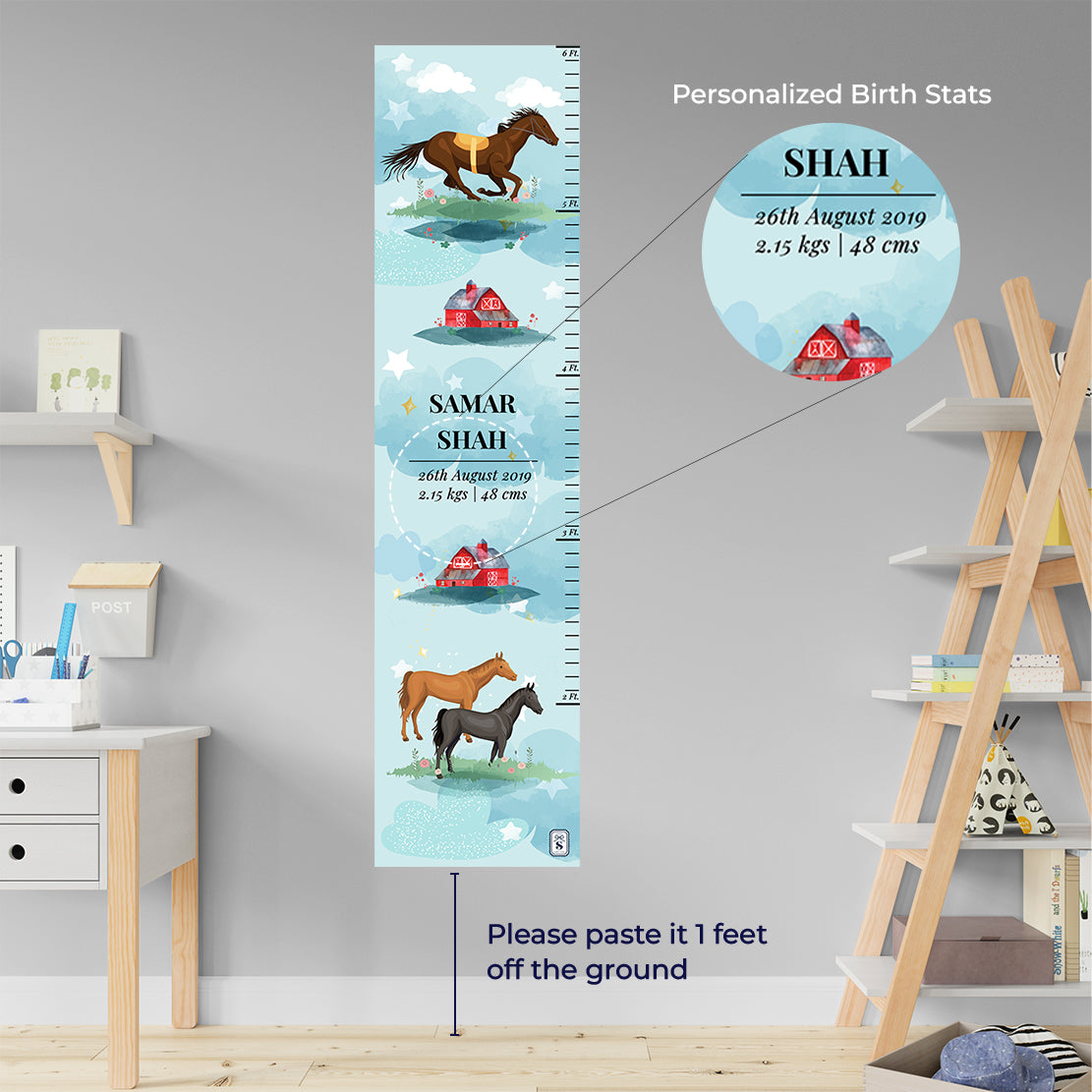 Lil Forest Friends Height Chart (kids)