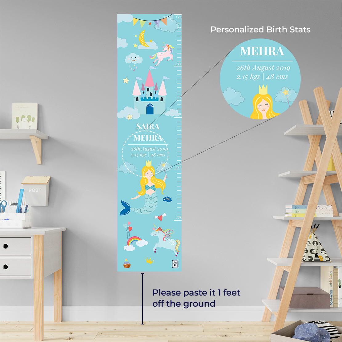 Personalised Height Chart (kids)
