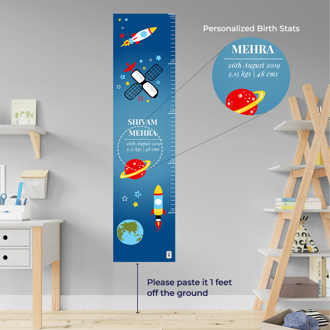 Personalised Height Chart (kids)