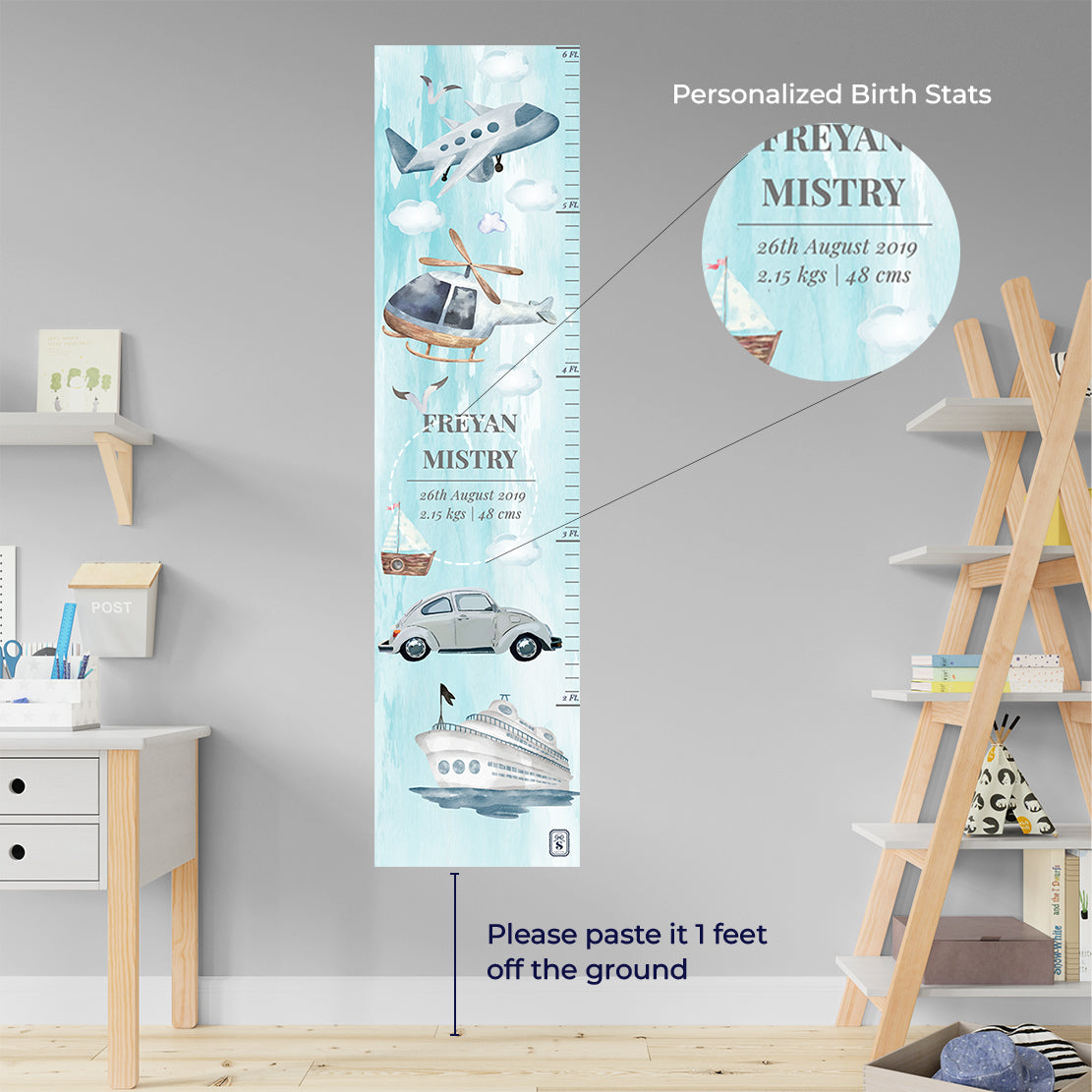 Transport Height Chart (kids)