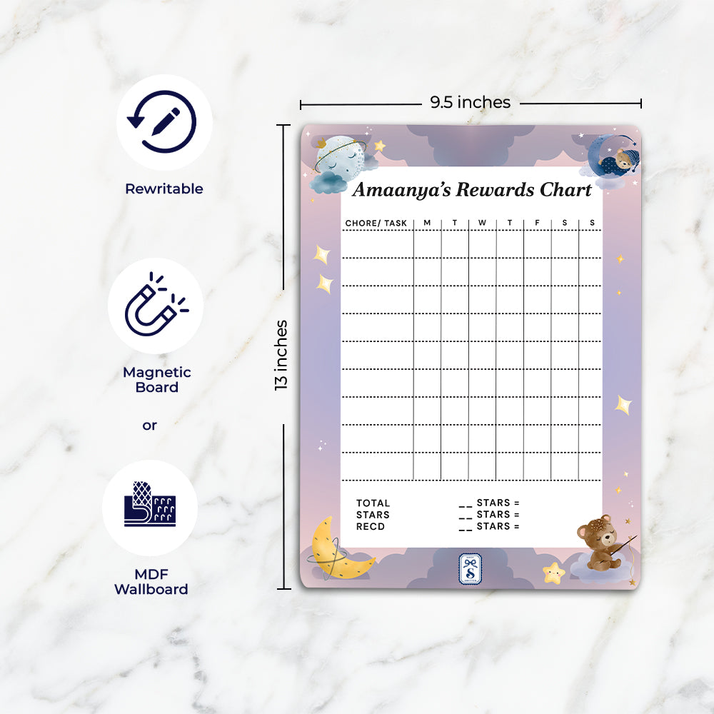 Moonlight Snuggles Kids Reward Chart