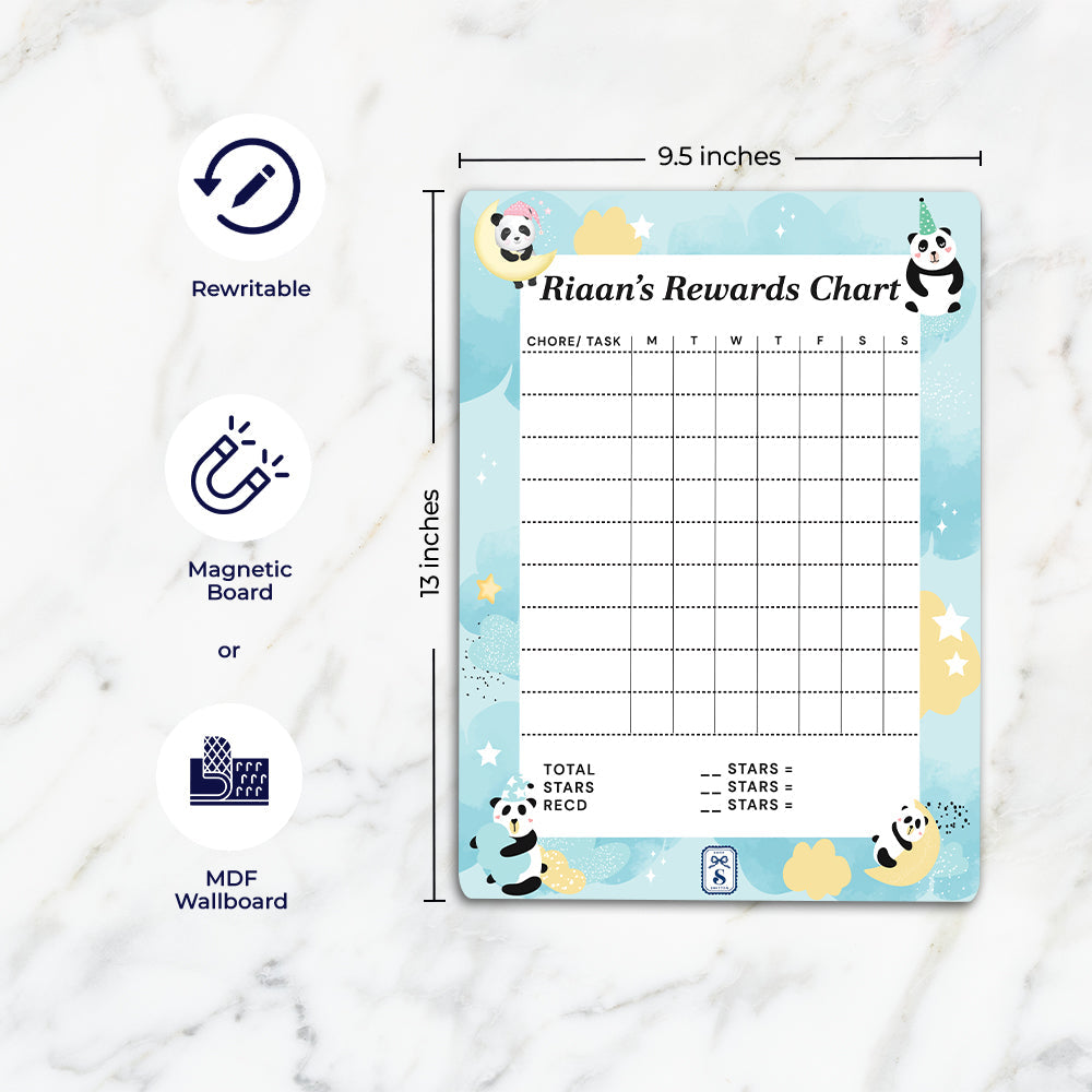 Lil Forest Friends Kids Reward Chart