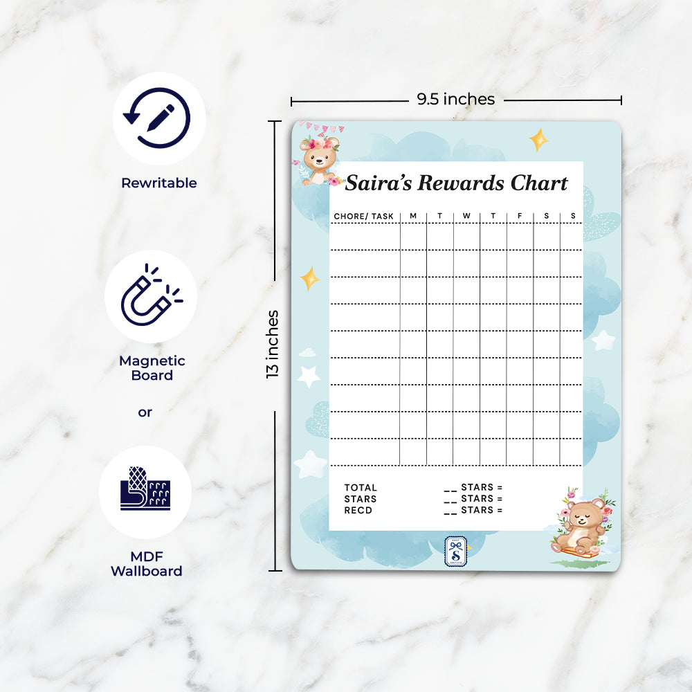 Lil Forest Friends Kids Reward Chart