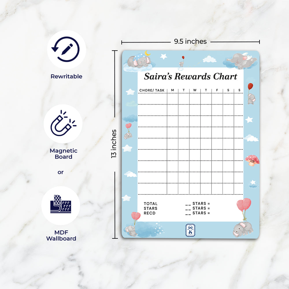 Red Balloon Ellie Kids Reward Chart