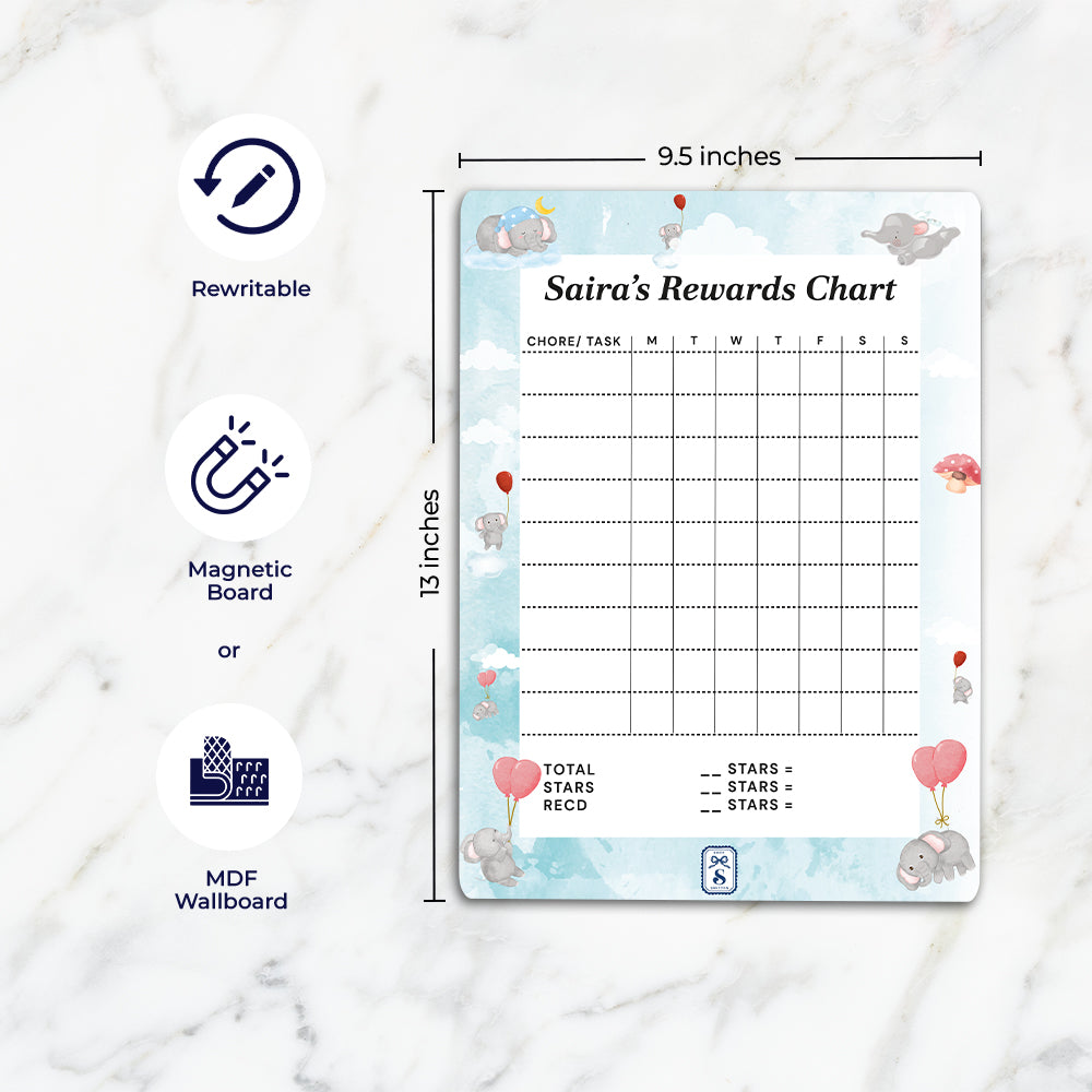 Red Balloon Ellie Kids Reward Chart