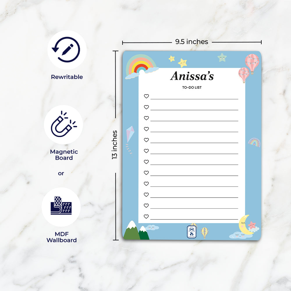 Rainbow Magic Kids To-Do List