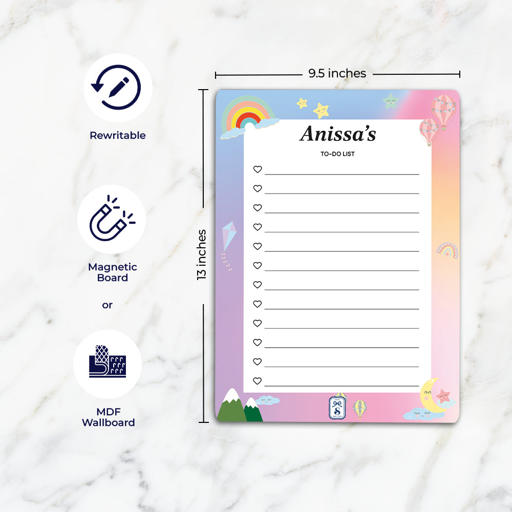 Rainbow Magic Kids To-Do List