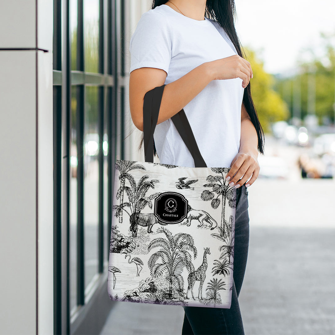 Savanna Noir Tote Bag