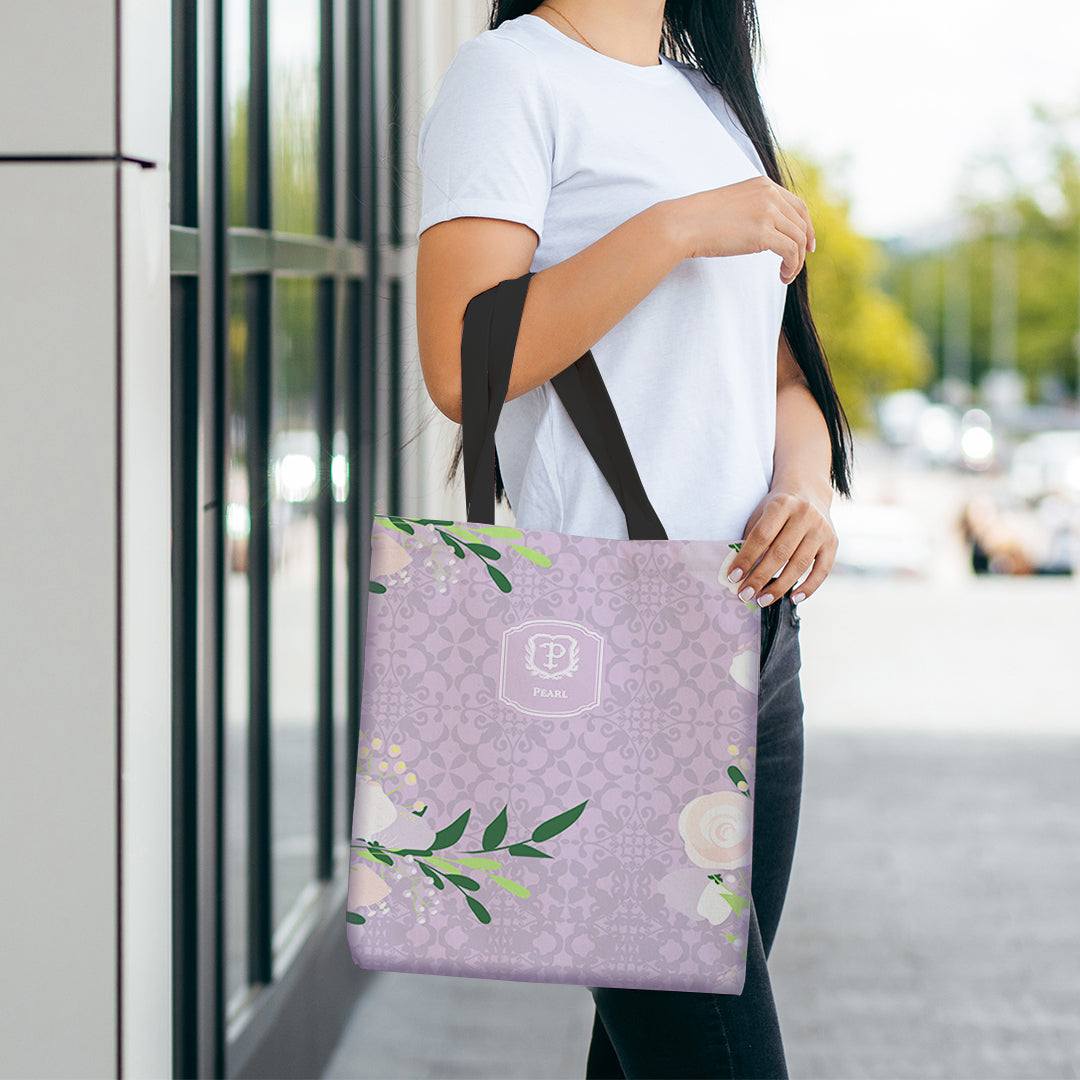 Royal Bloom Tote Bag