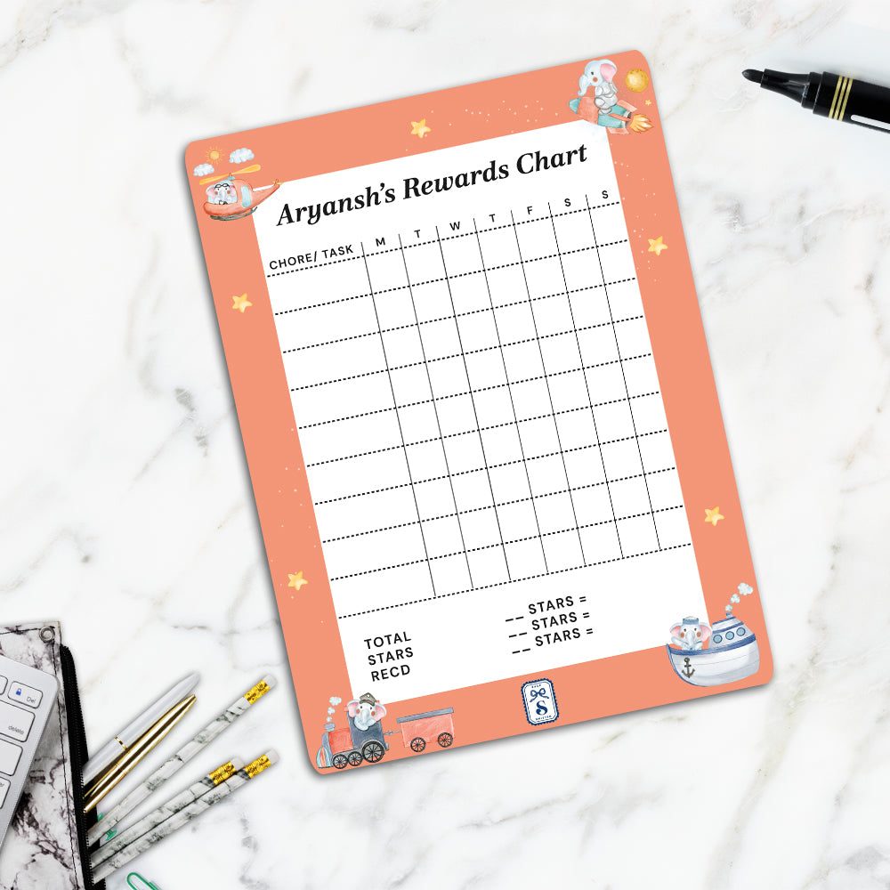 Captain Ellie Kids Reward Chart