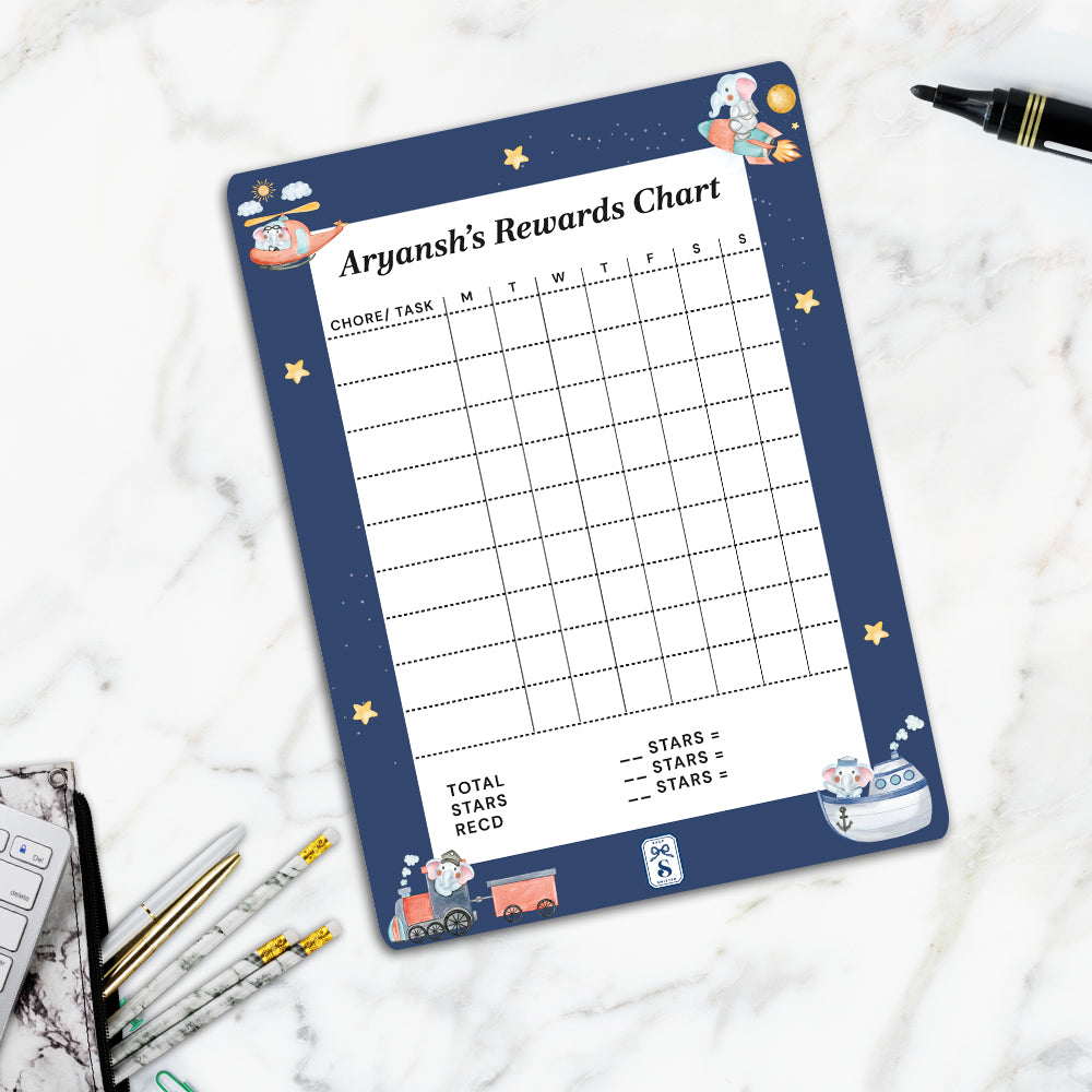 Captain Ellie Kids Reward Chart