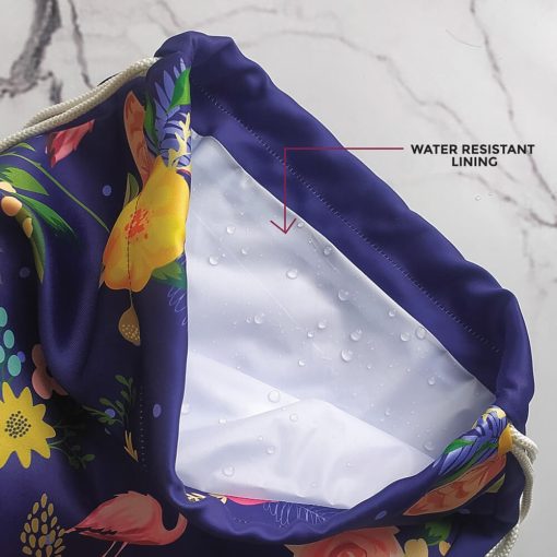 Floral Whales Swim Bag (kids)