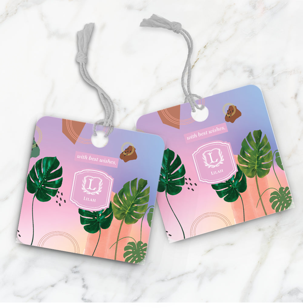 Palmscape Gift Tag