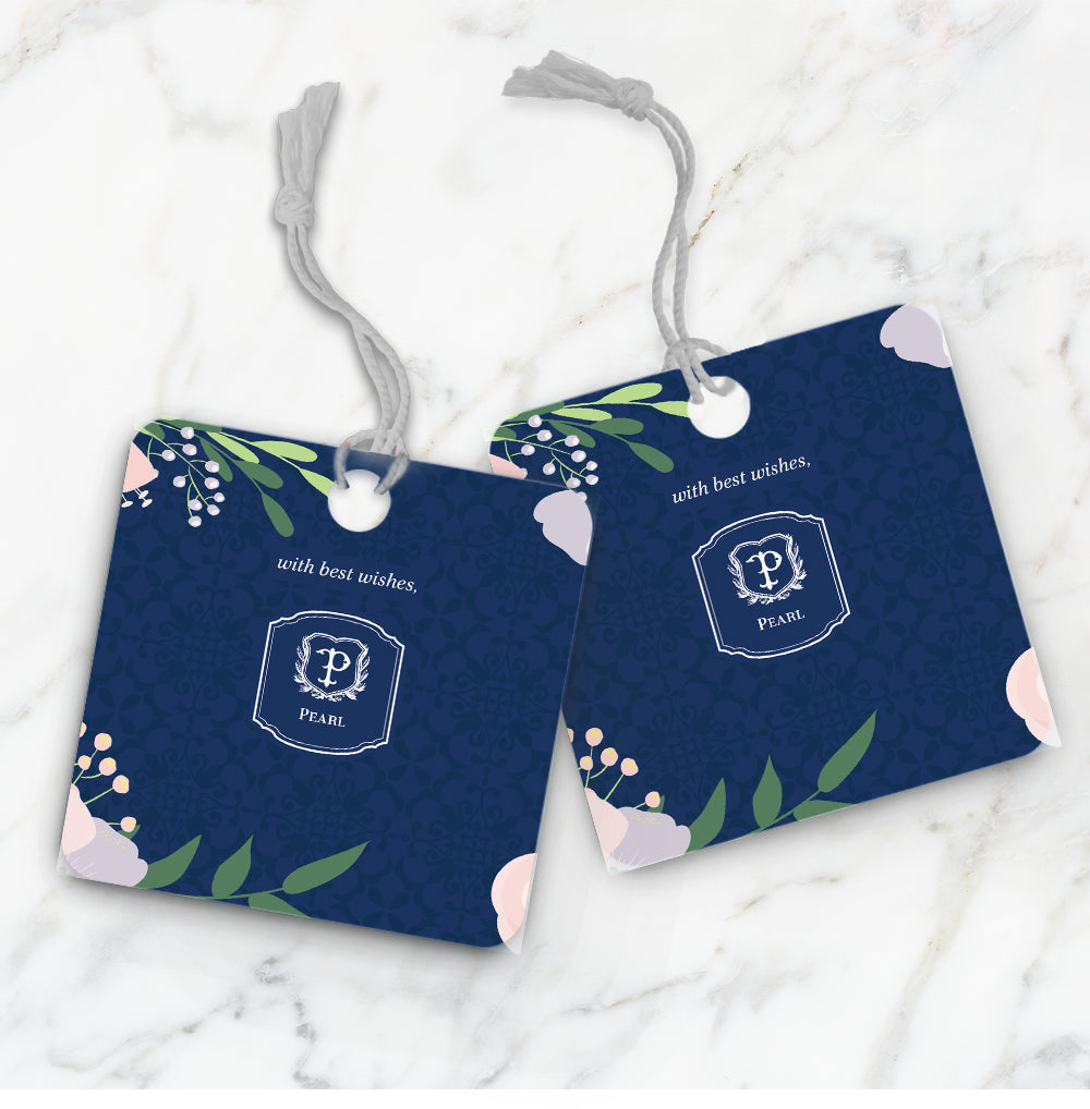 Royal Bloom Gift Tag