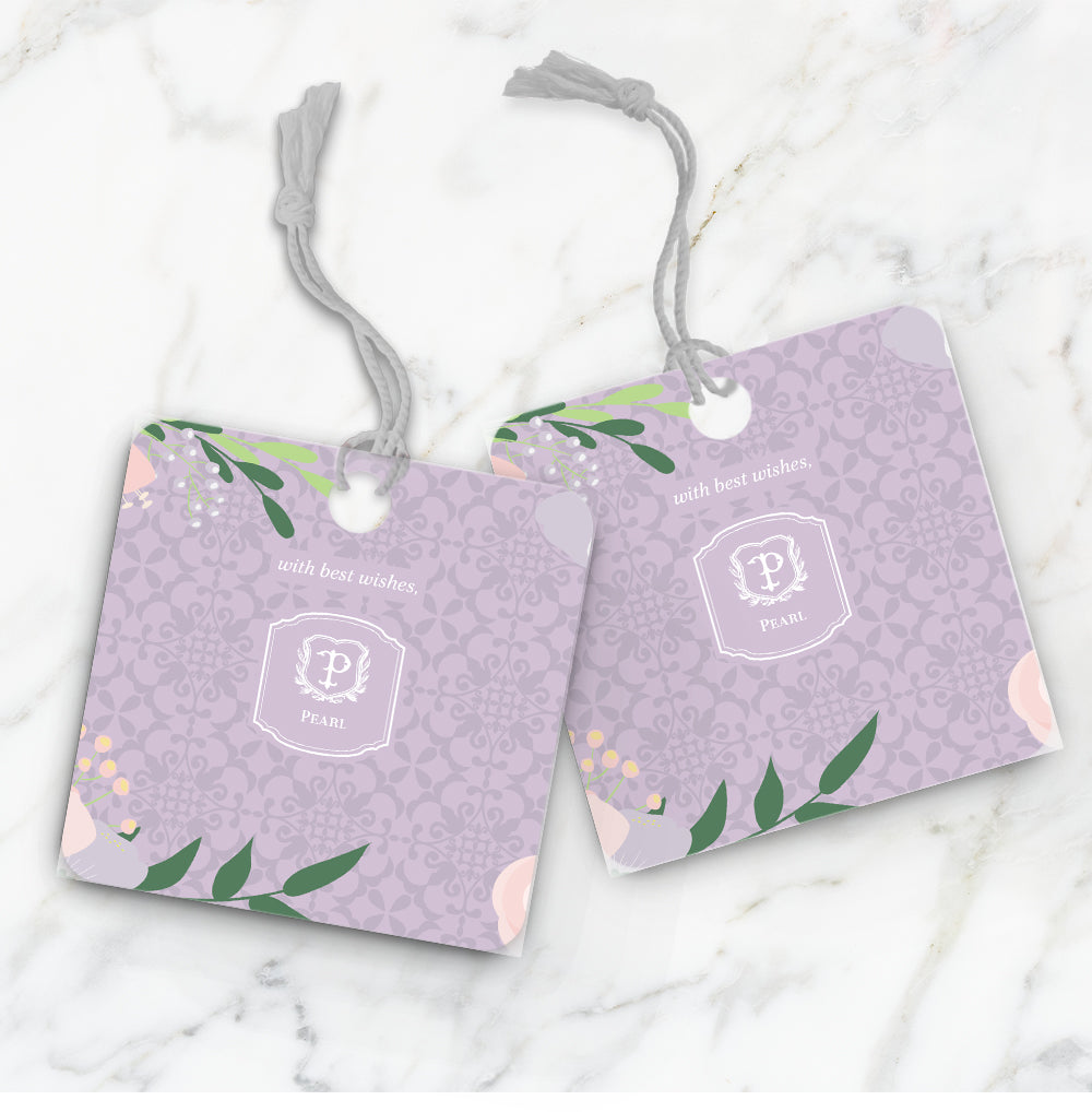 Royal Bloom Gift Tag