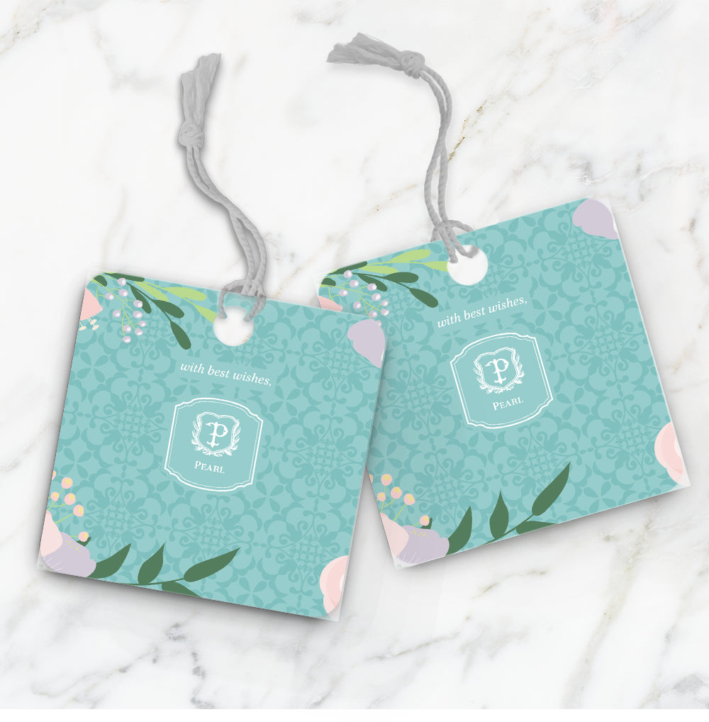 Royal Bloom Gift Tag