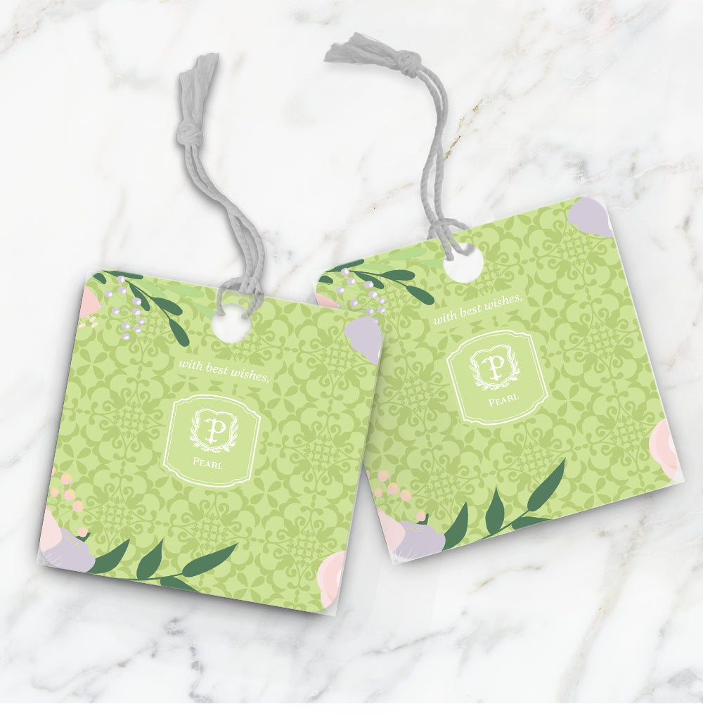 Royal Bloom Gift Tag