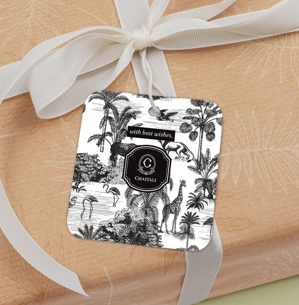 Savanna Noir Gift Tag