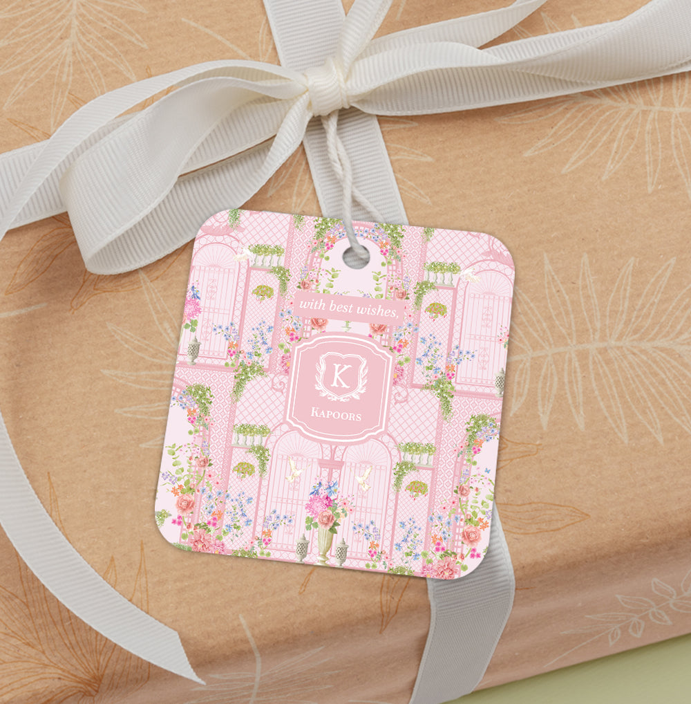 Secret Garden Gift Tag