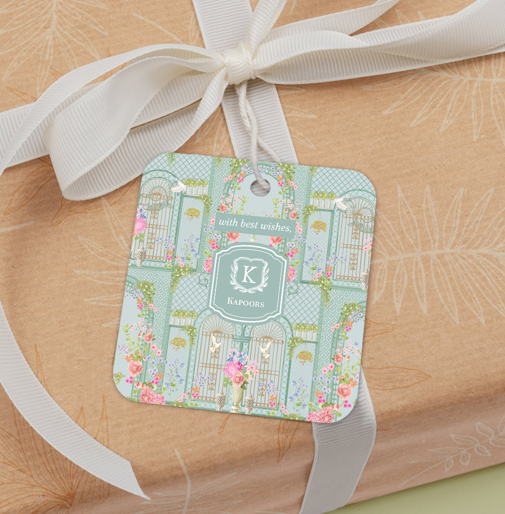 Secret Garden Gift Tag