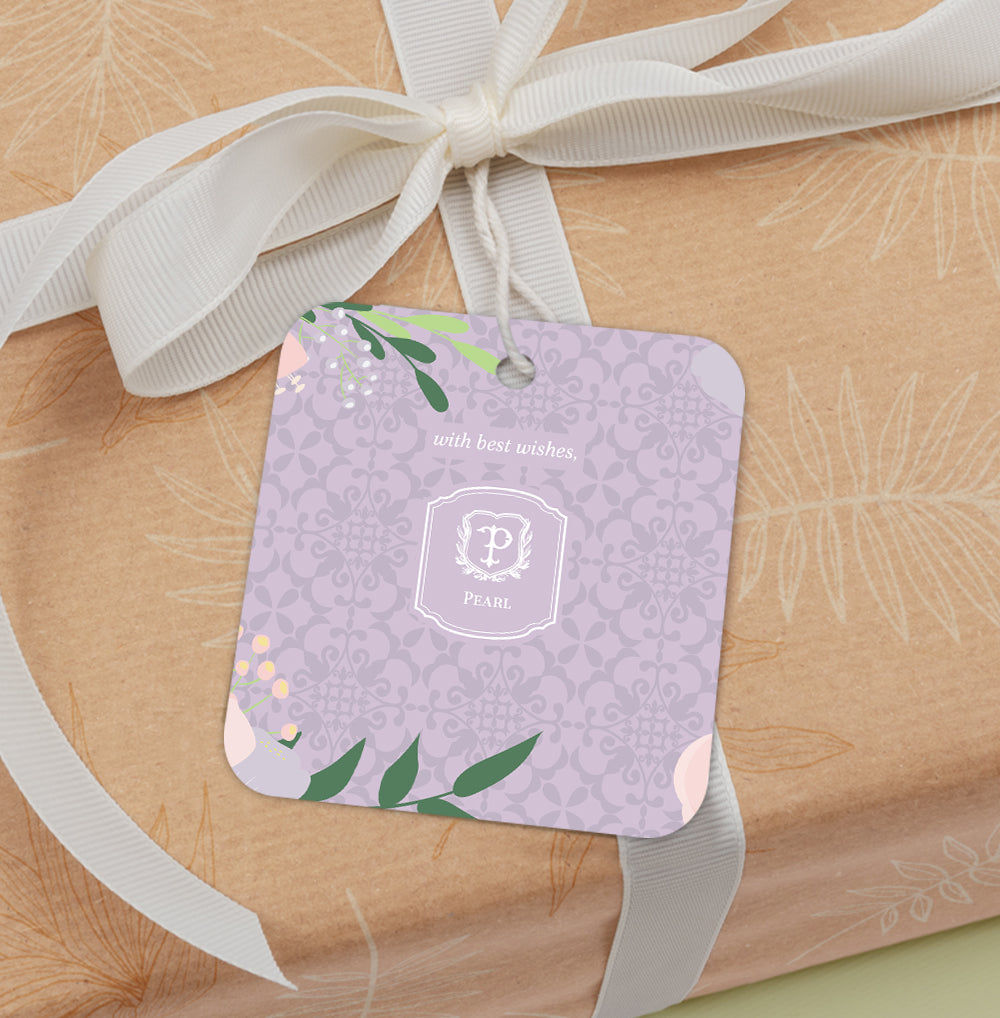 Royal Bloom Gift Tag