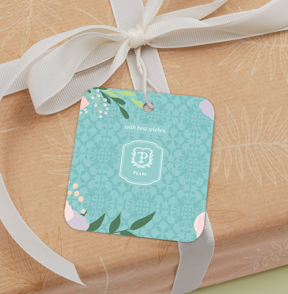 Royal Bloom Gift Tag