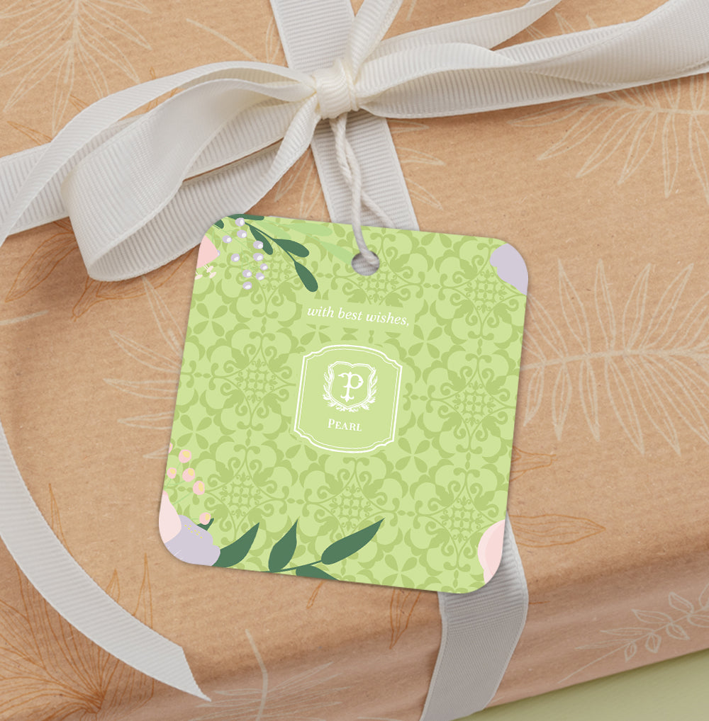 Royal Bloom Gift Tag