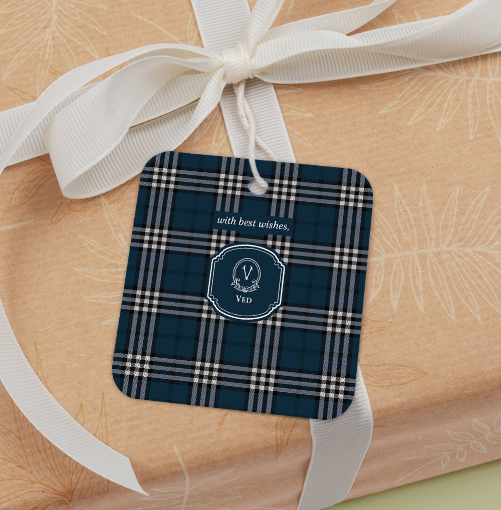 Tartan Gift Tag