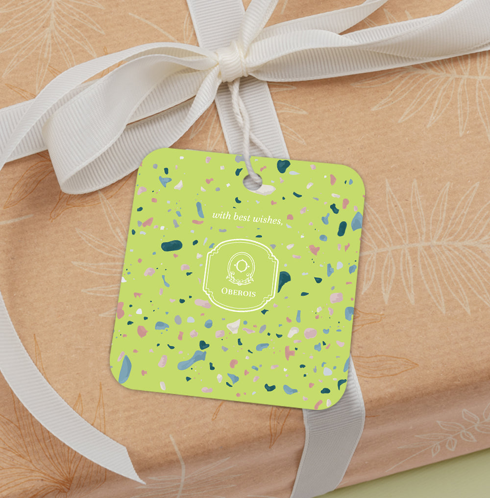 Terrazzo Gift Tag