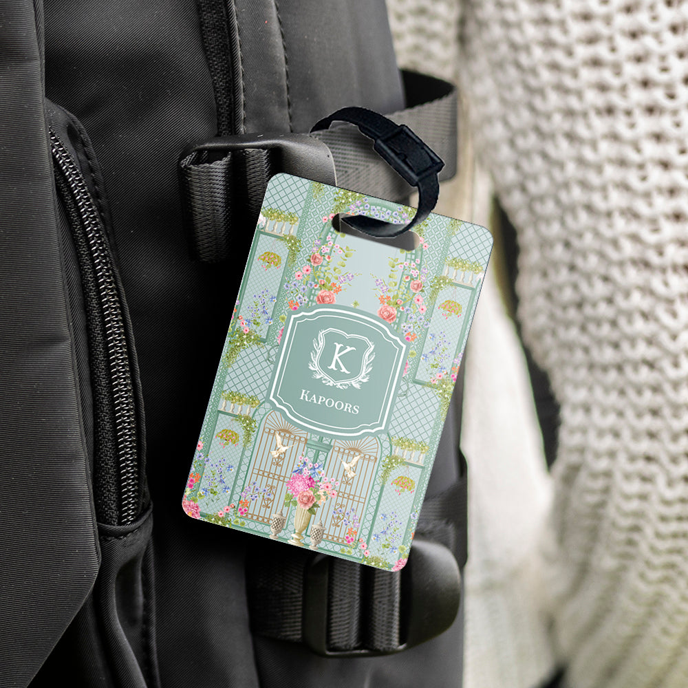 Secret Garden Bag Tag