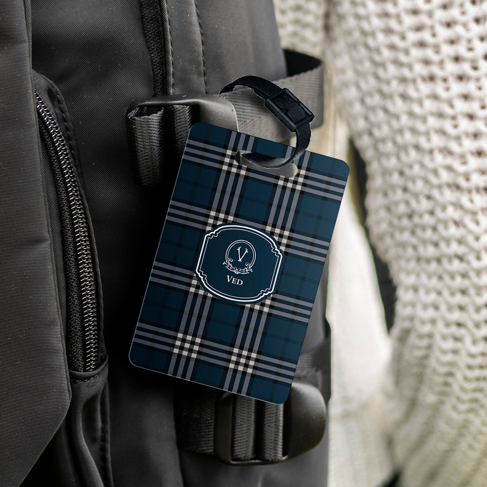 Tartan Bag Tag