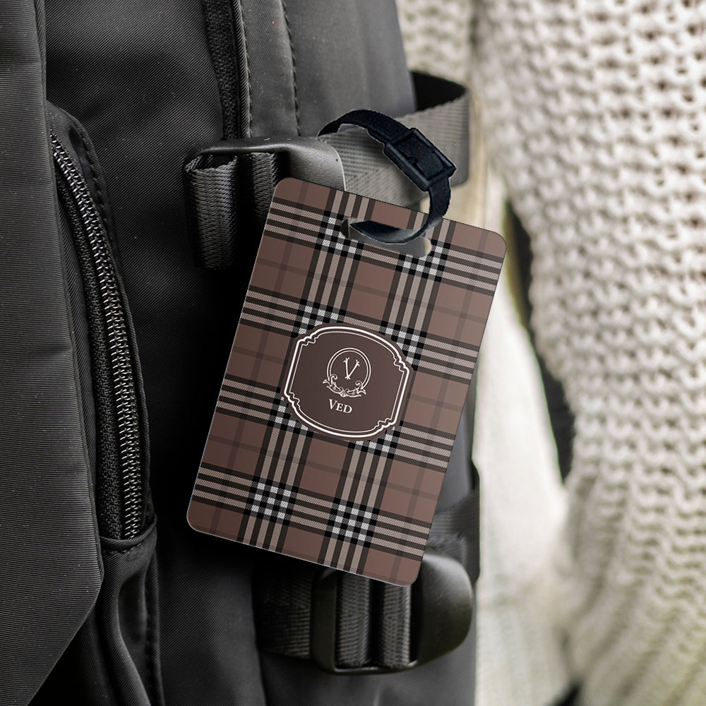 Tartan Bag Tag