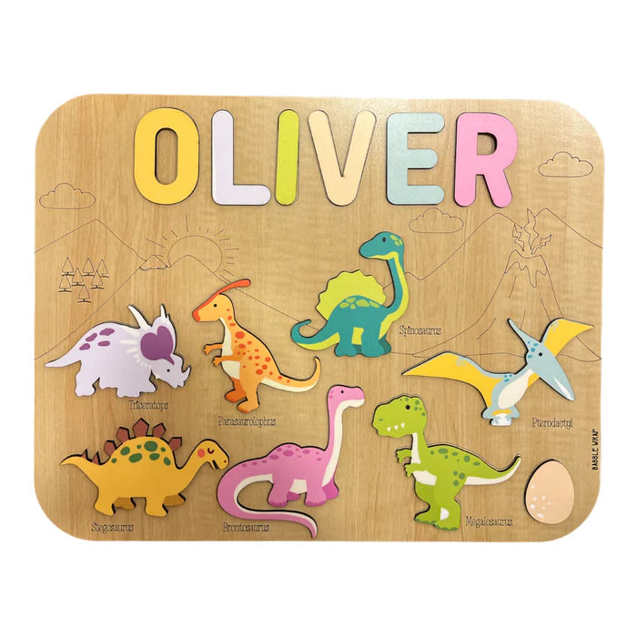 Personalised Wooden Name Puzzle