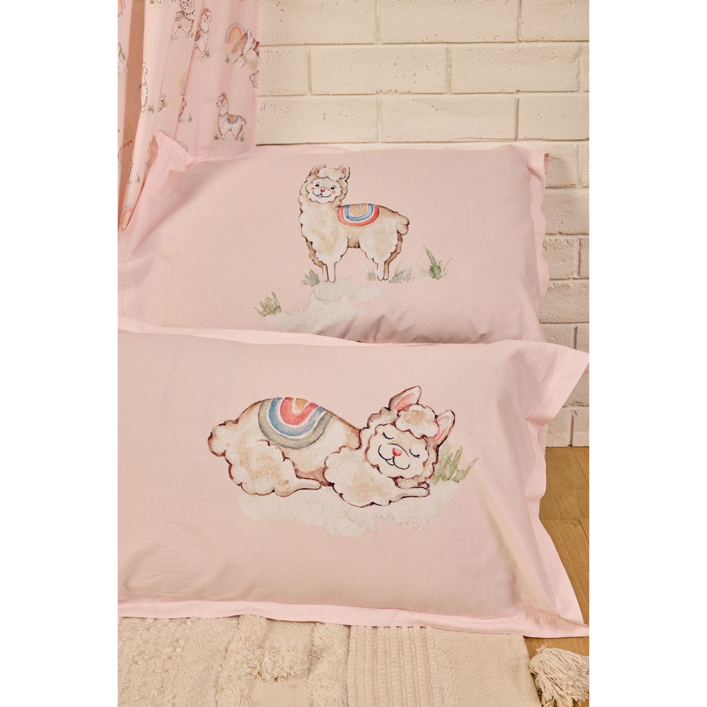 Ooh La Llama Main Print Pillow Cover