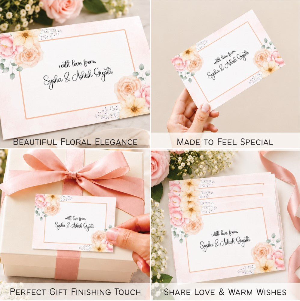 Gift Tags Rectangle - Pink Serenity - image 3