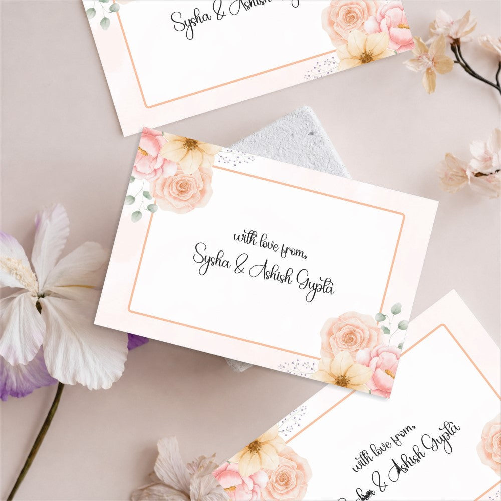 Gift Tags Rectangle - Pink Serenity - image 4