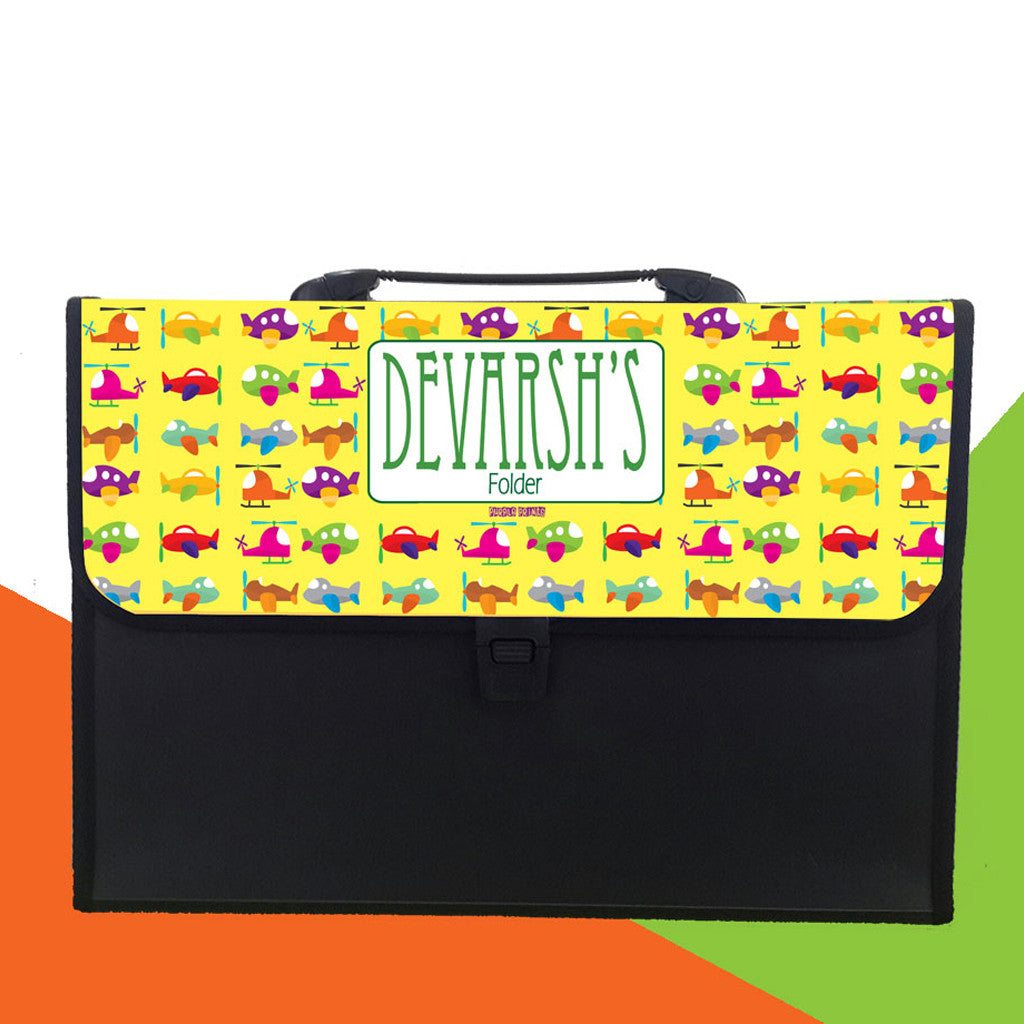 Personalised black Folder