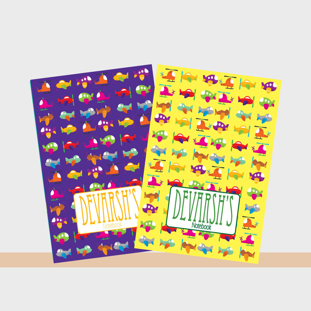 Personalised Notebooks - Set of 2