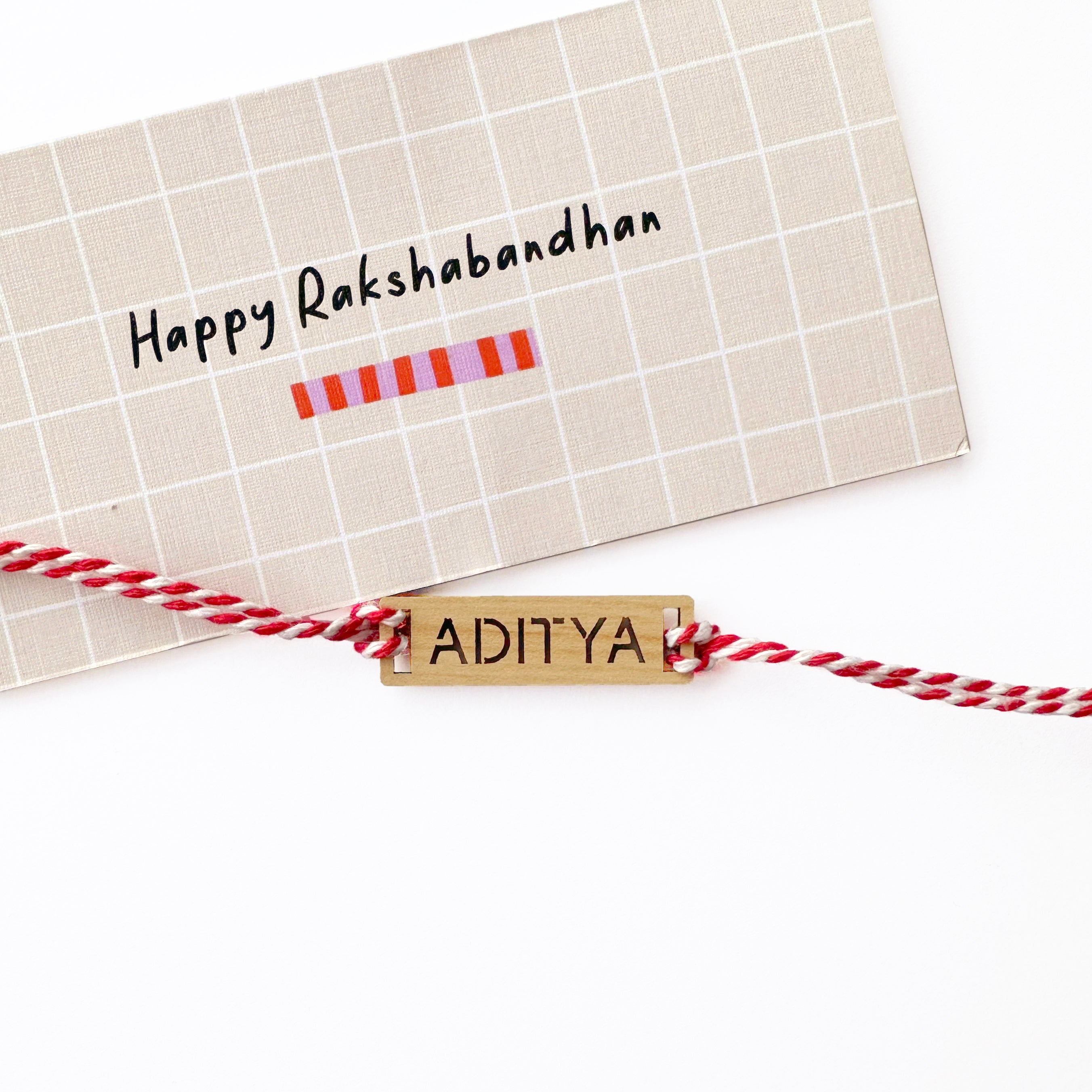 Personalised Acrylic Rakhi
