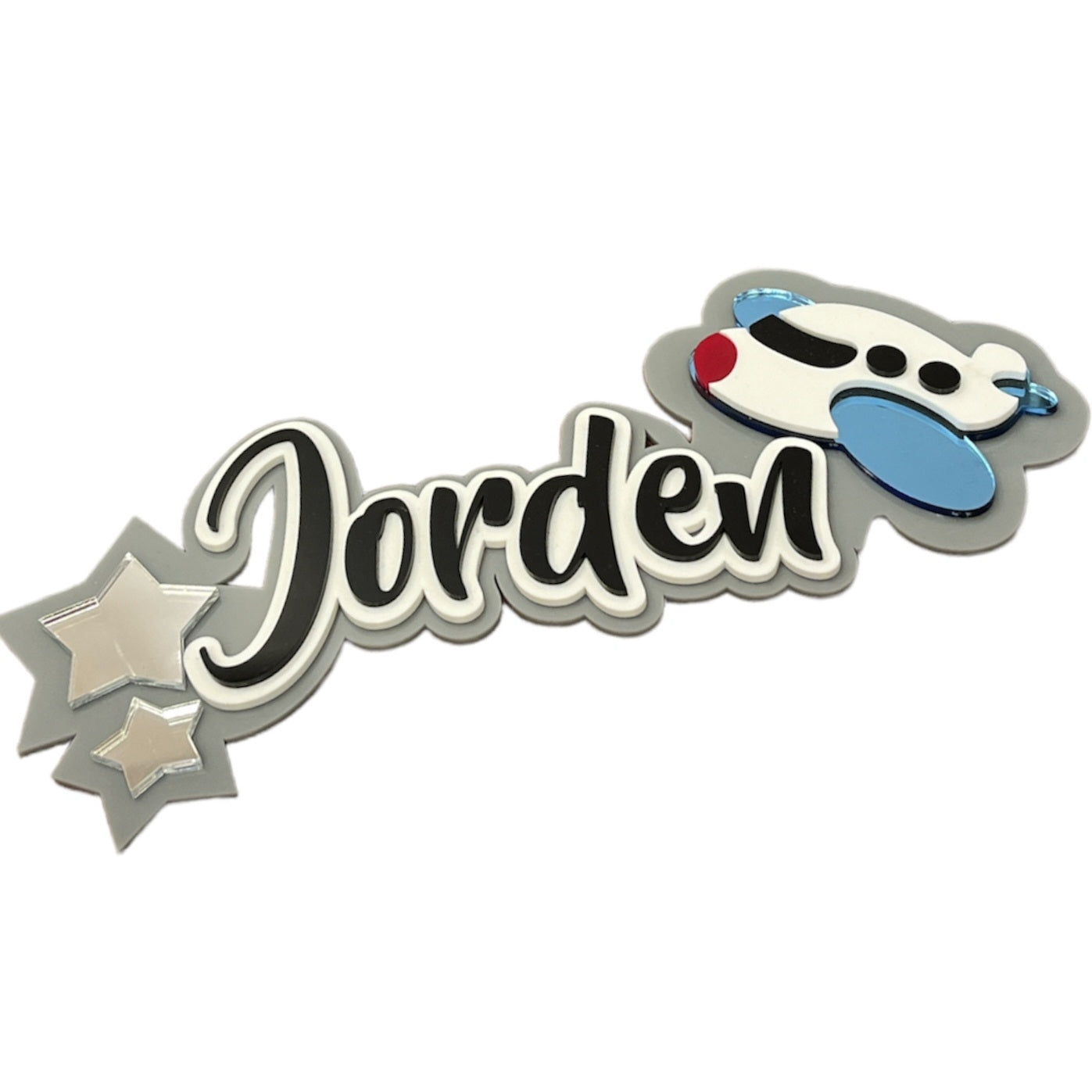 3 Layer Name Plaque
