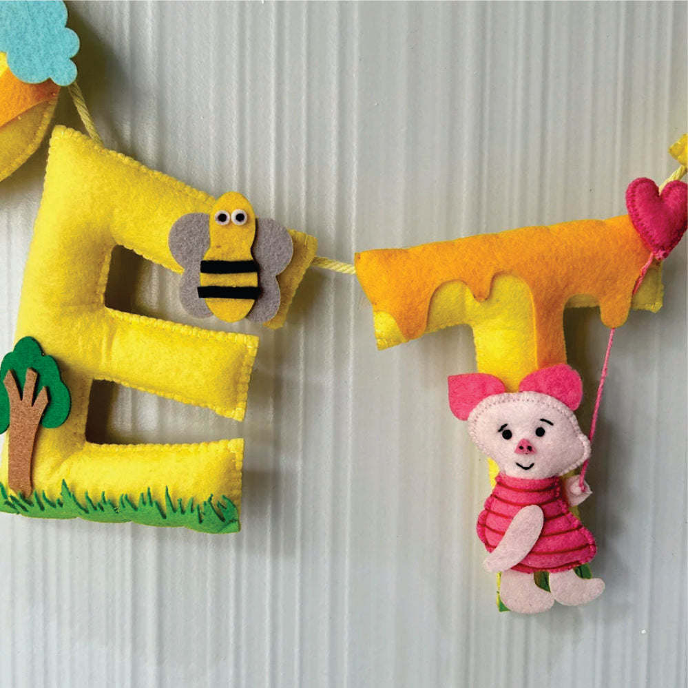 Pooh & Pals Name Bunting/Garland