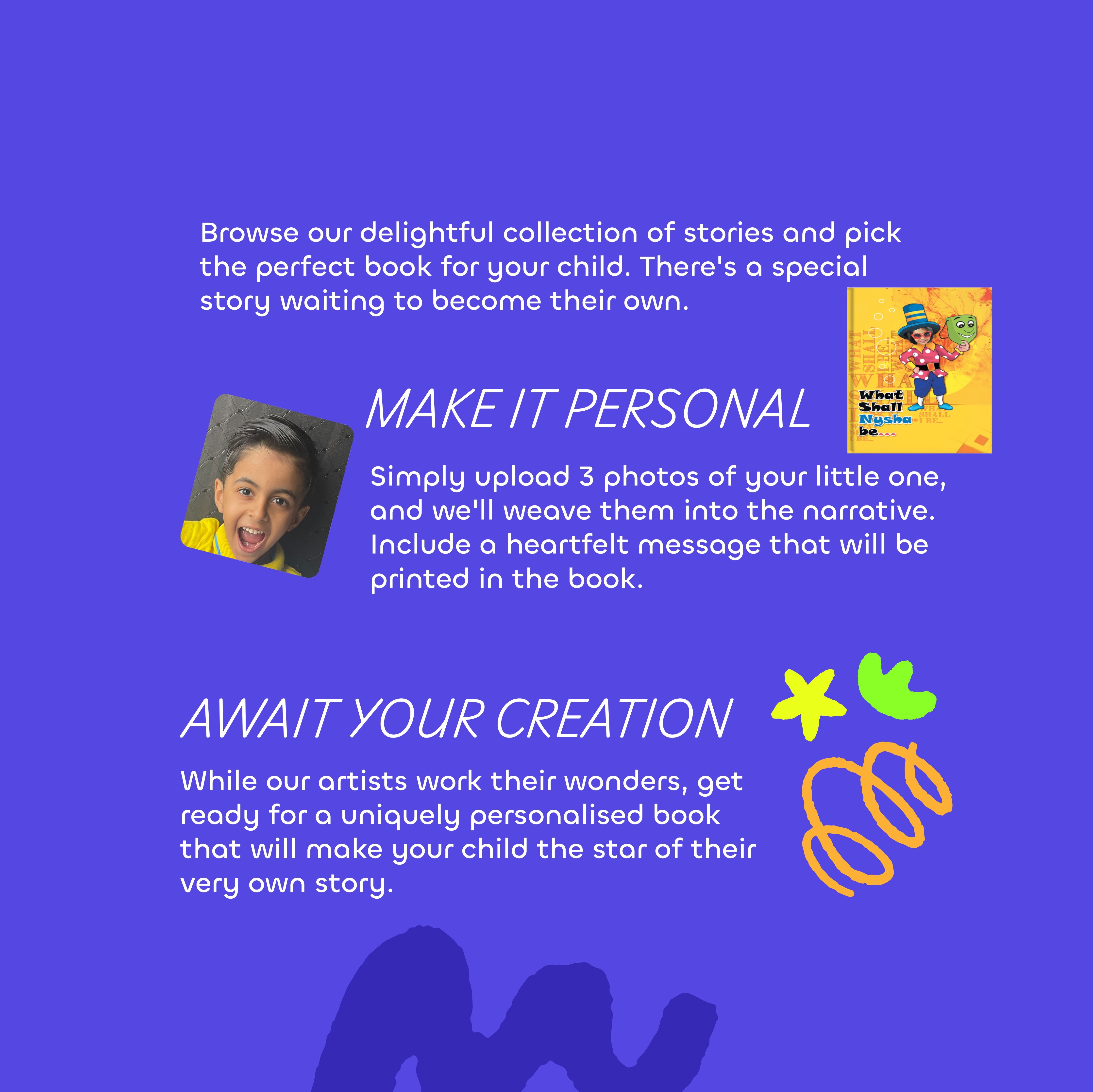 Personalised  Story Book What Shall I Be